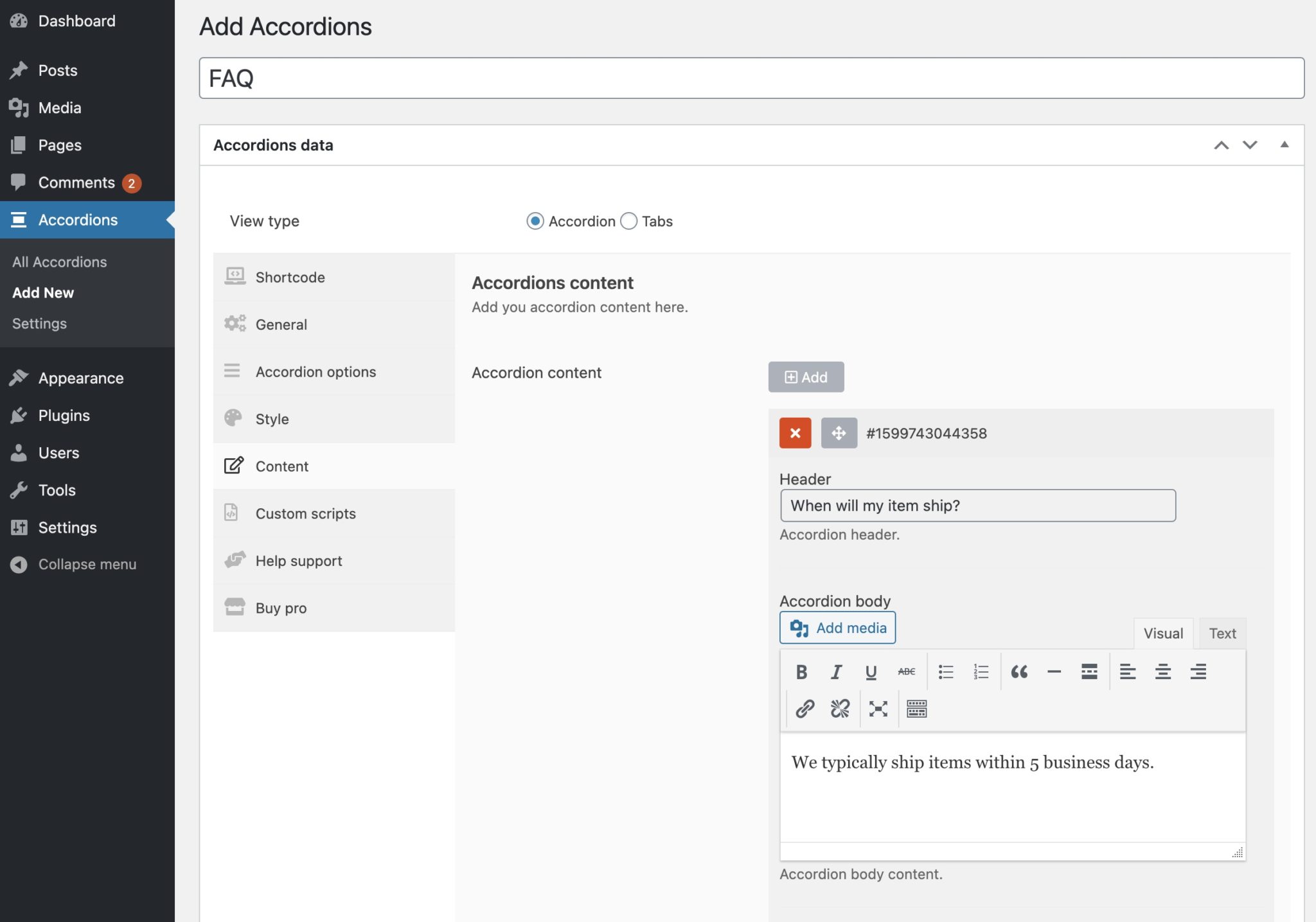4 Best WordPress Accordion Plugins (Tested for 2022)