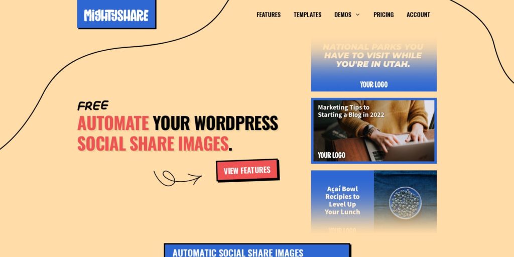 MightyShare Homepage