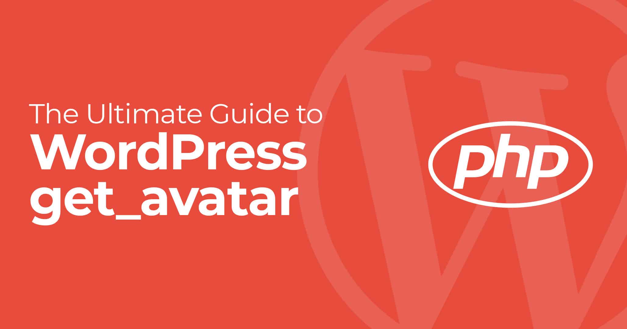 Display a Users Avatar in WordPress with getavatar