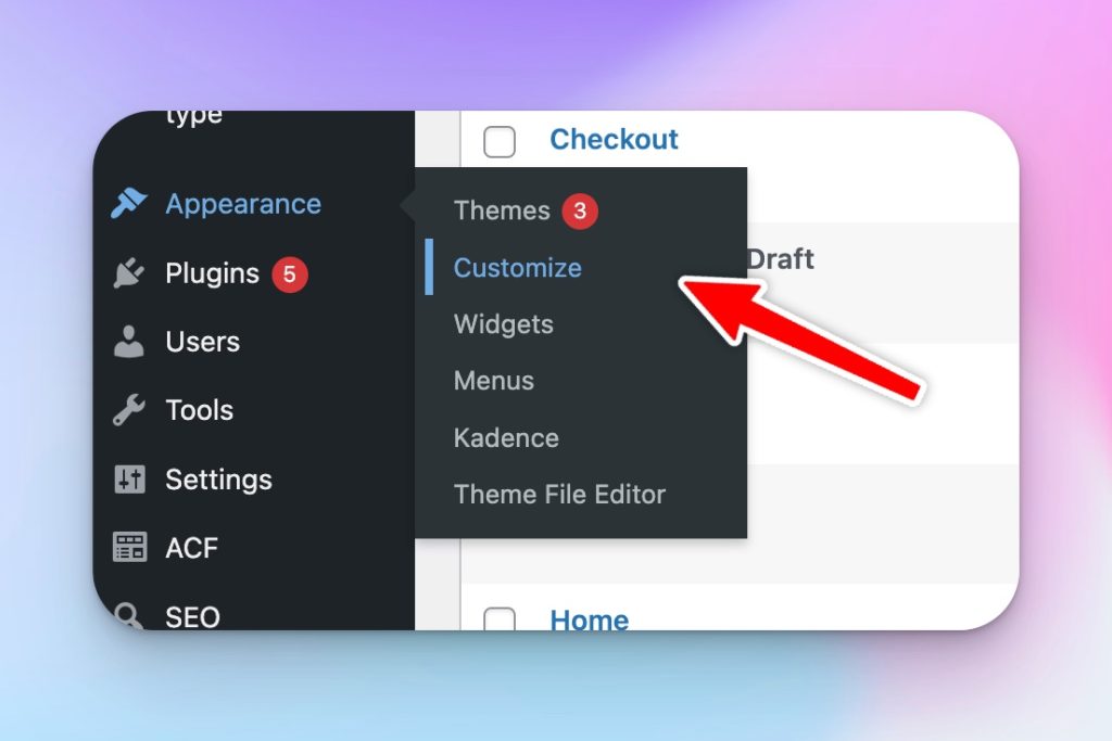 Customize button in WordPress